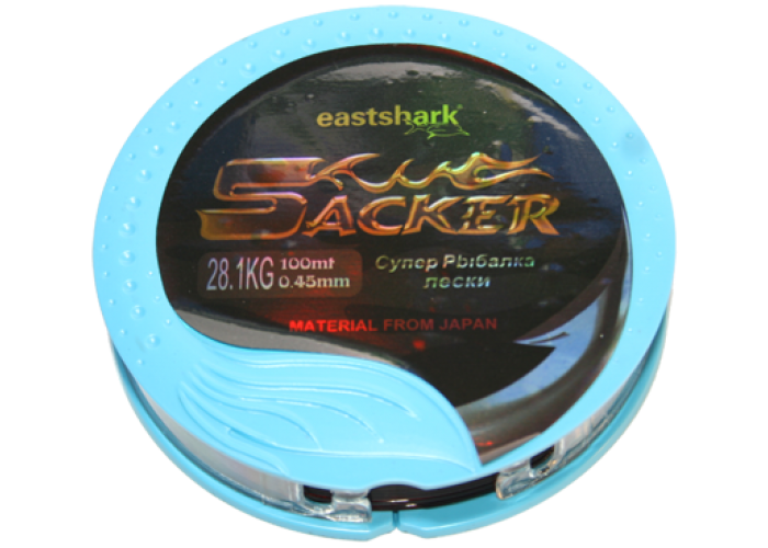 Леска SACKER 0,50 100 м (вишневый цвет)