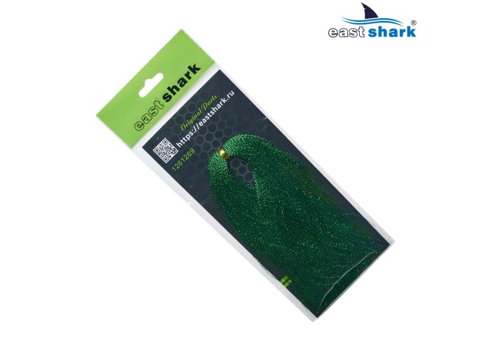 Люрекс EastShark большая упаковка зеленый